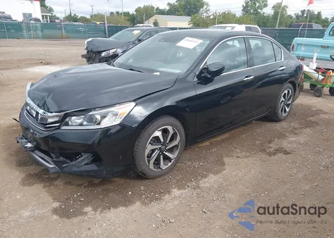 2016 Honda Accord Ex-L V-6 z USA, uszkodzony, nr VIN 1HGCR3F01GA011347